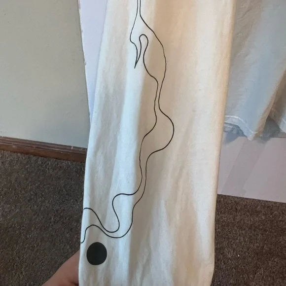 Machine drum edm band dj long sleeve tahirt white medium - Picture 2 of 3